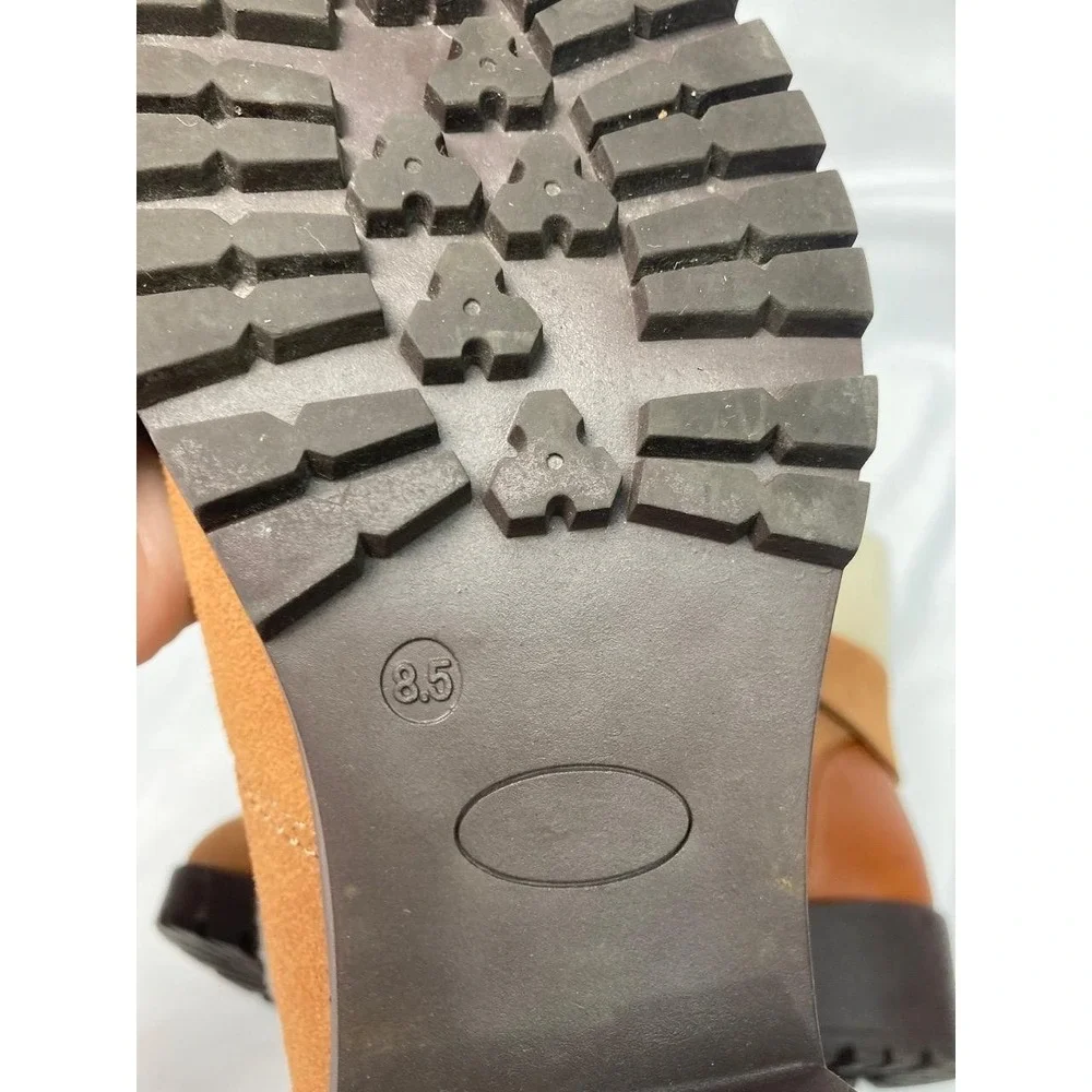 Skechers Brown Suede Lace Up‎ Hiking Snow Boots 8.5 - Picture 7 of 11